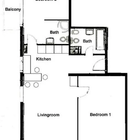 Spacious Amazing View 35 Apartament